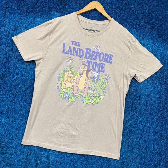 The Land Before Time Dinosaur Cast T-Shirt Size Large - Picture 3 of 5